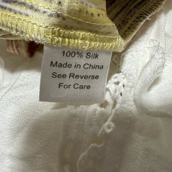 parker tribal open back blouse Size Small - Picture 4 of 6